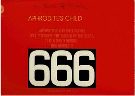 Aphrodites Child 666 Doppel Lp Vertigo