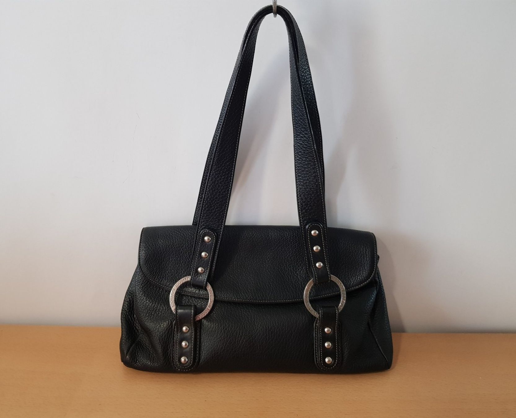 Navyboot Taschen für Damen: Navyboot Leder Handtasche – Gebraucht aus Basel von Birs868