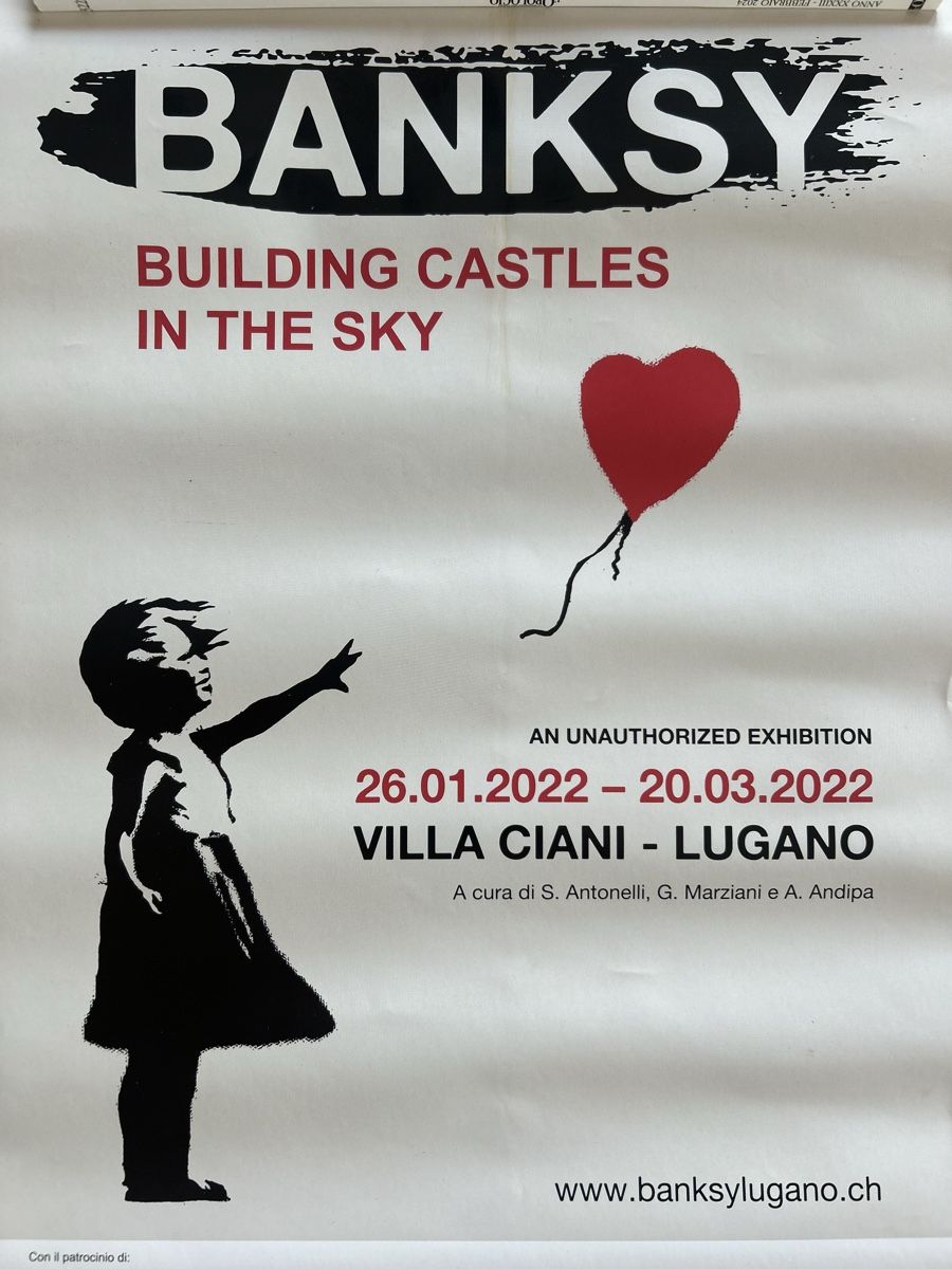 Foto & Immagini: Banksi - original poster 2022 – Nuovo (secondo la descrizione) da Lugano venduto da bad_2t9b