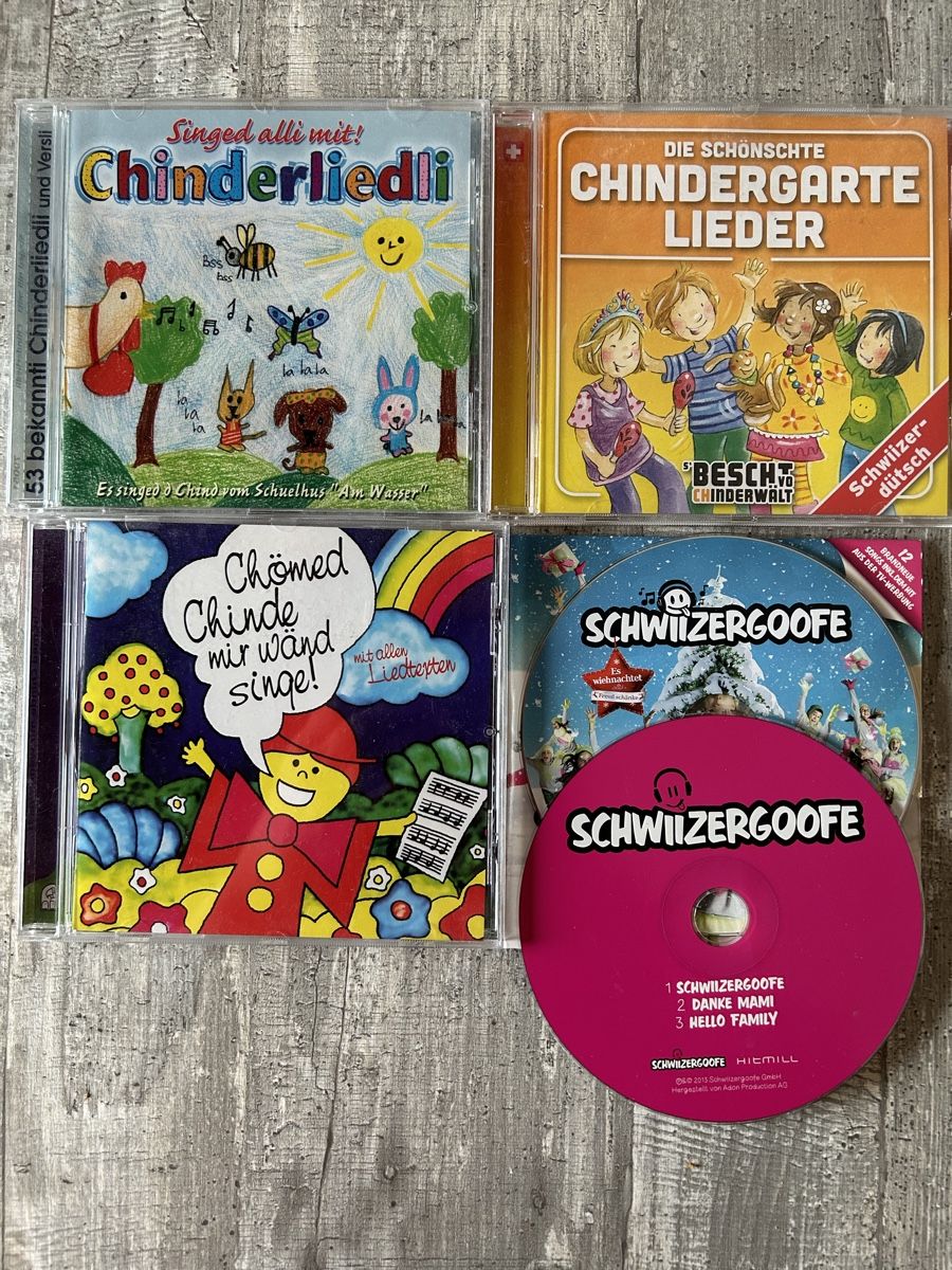 CDs: 5 Kinder Lieder CD – D'occasion à Brüttisellen par mogador9