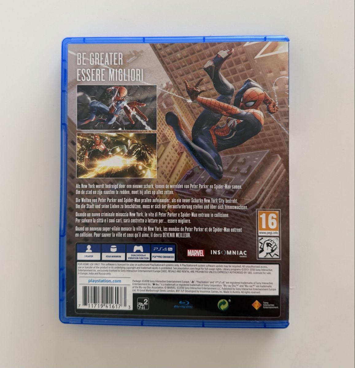 Sony Spiele: Playstation 4 Spiderman – Gebraucht aus Füllinsdorf von hae_gt9l 1