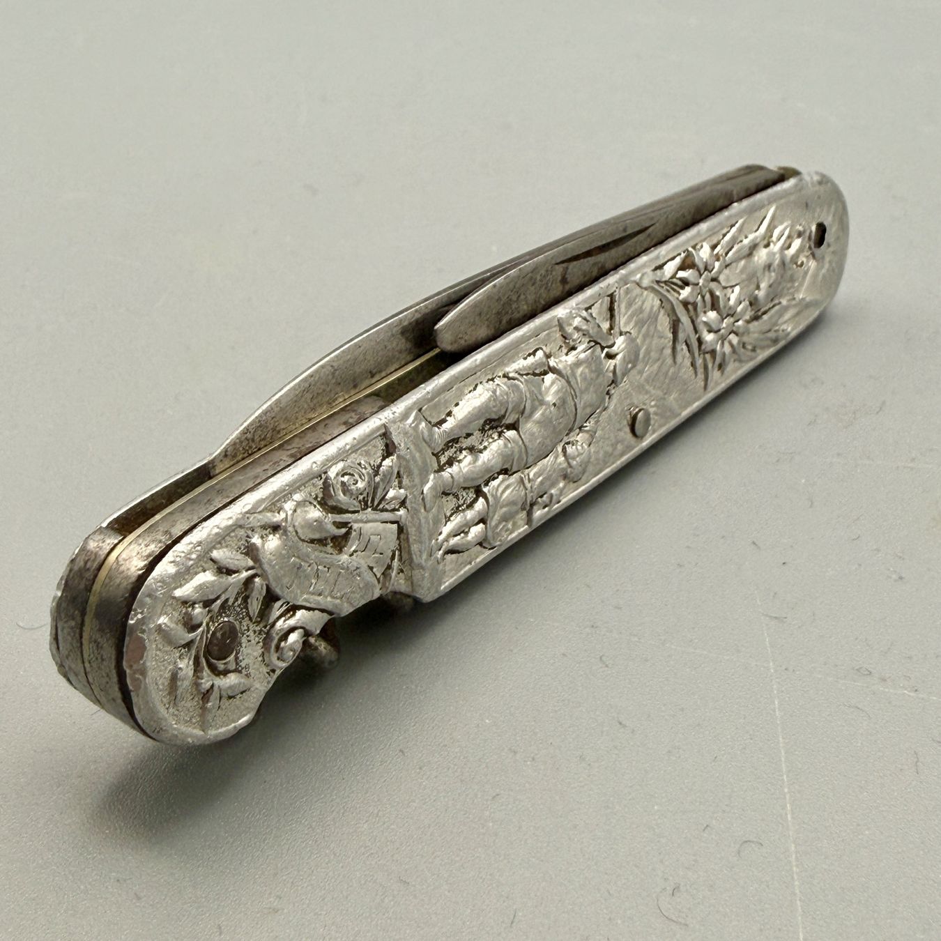 Coltelli tascabile: Antikes Alusackmesser Schloss Thun (F.Schoder Thun) – Usato da Ueberstorf venduto da Brocandi 8
