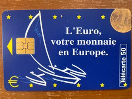 Telefonkarte Frankreich, L’Euro, votre monnaie en Europe