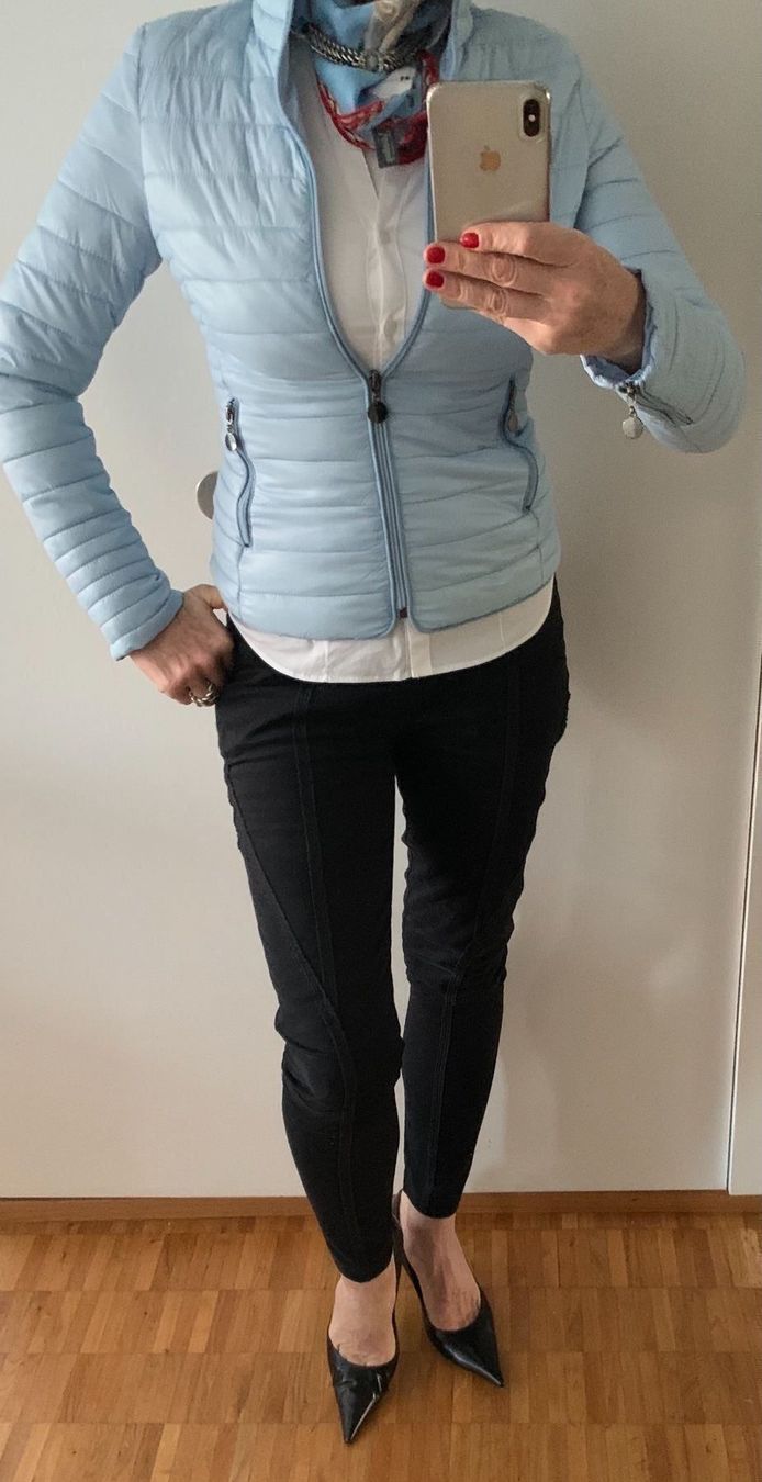 Giacche: LEICHTE  JACKE STEPP  EISBLAU HELLBLAU – Nuovo (secondo la descrizione) da Adliswil venduto da Jessik0 2