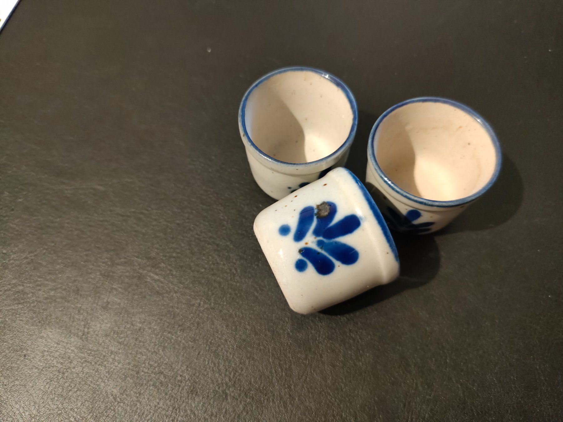 Pentole: 3er Set Mini-Töpfe, Keramik - Butter-Töpfchen – Usato da Wiesendangen venduto da s_er 2