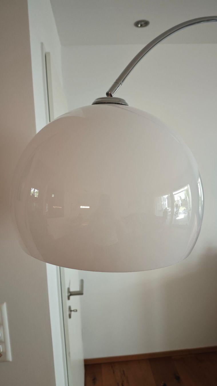 Lampen: Bogenlampe mit Marmor-Sockel – Gebraucht aus Gachnang von alohasurferboy 1