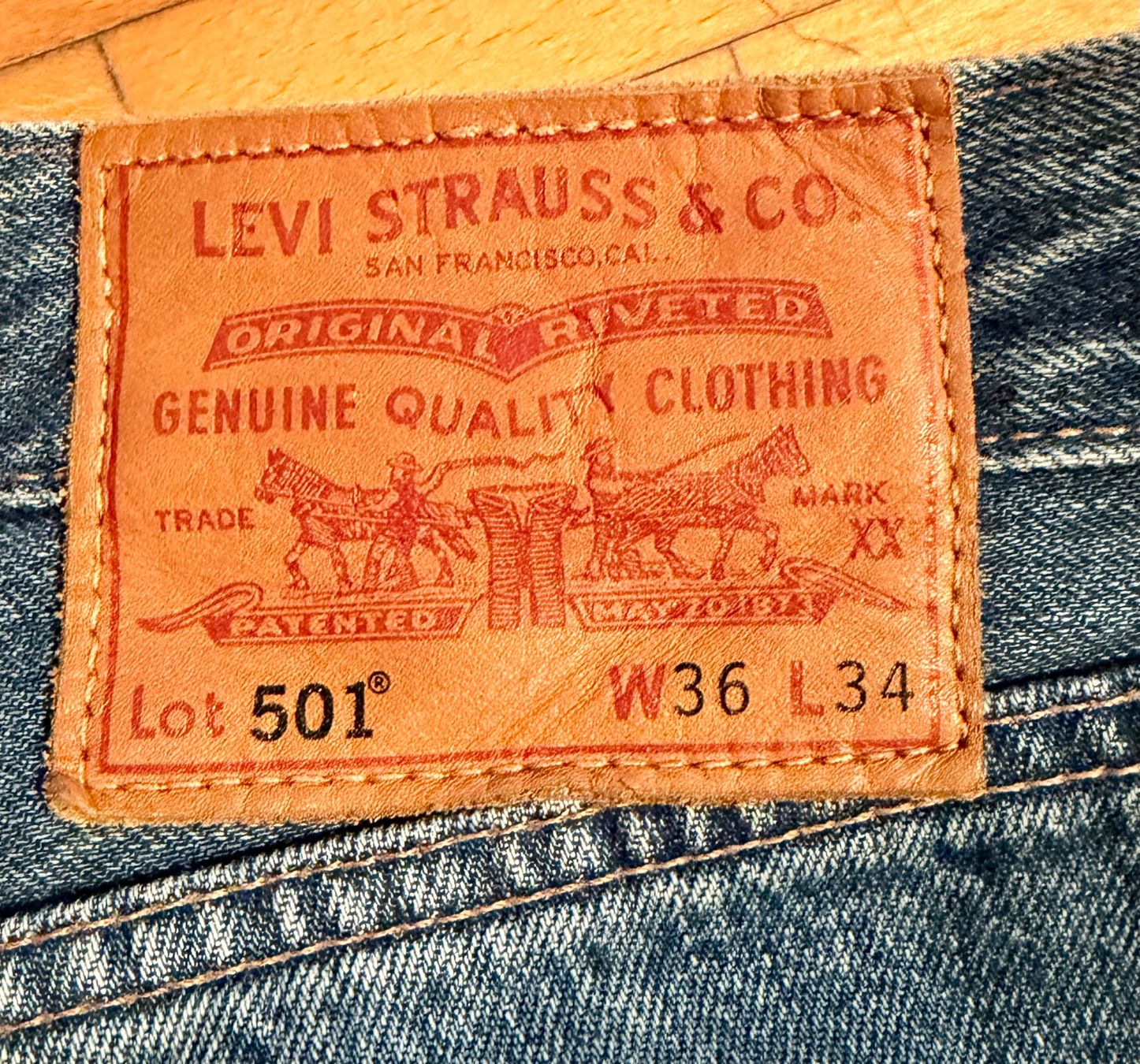 Levi's Jeans: 501 Levi's Premium  - W36 - L34 Original – Usato da Savosa venduto da Accipe_Oblatam