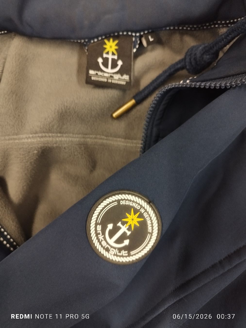 Jacken: Blue Softshell Jacket - Ankerglut – Gebraucht aus Oberengstringen von Zsolt 1