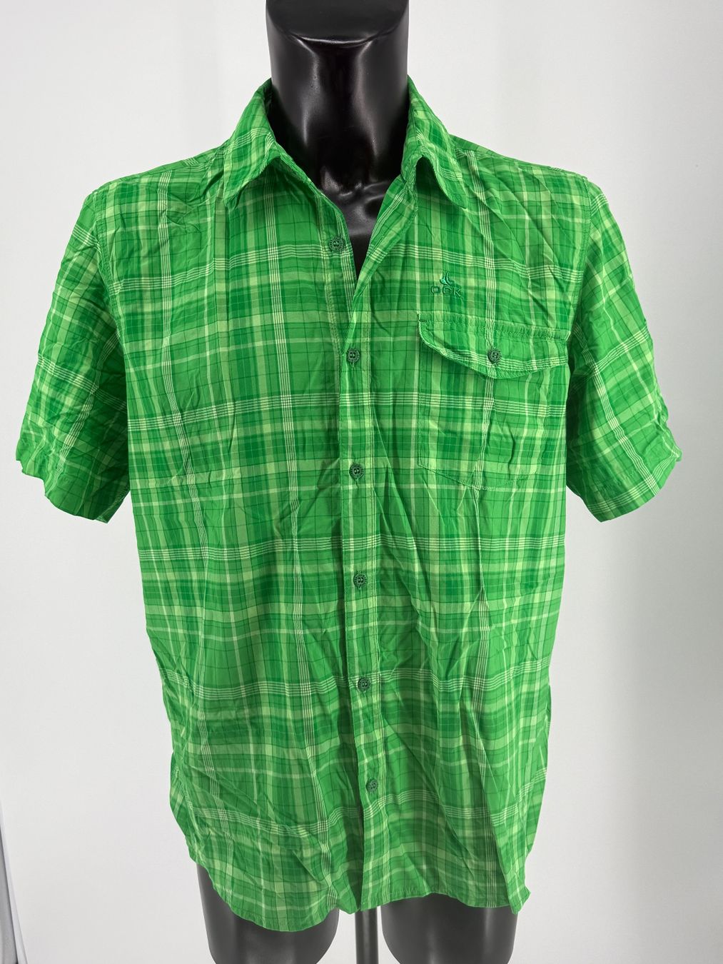 Camicie: OCK Outdoor Kurzarm Karo Hemd Gr.XL – Usato da Auenstein venduto da moin.