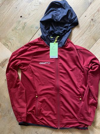 Neu: Craft Kaputzen-Trainingsjacke Damen Gr. M