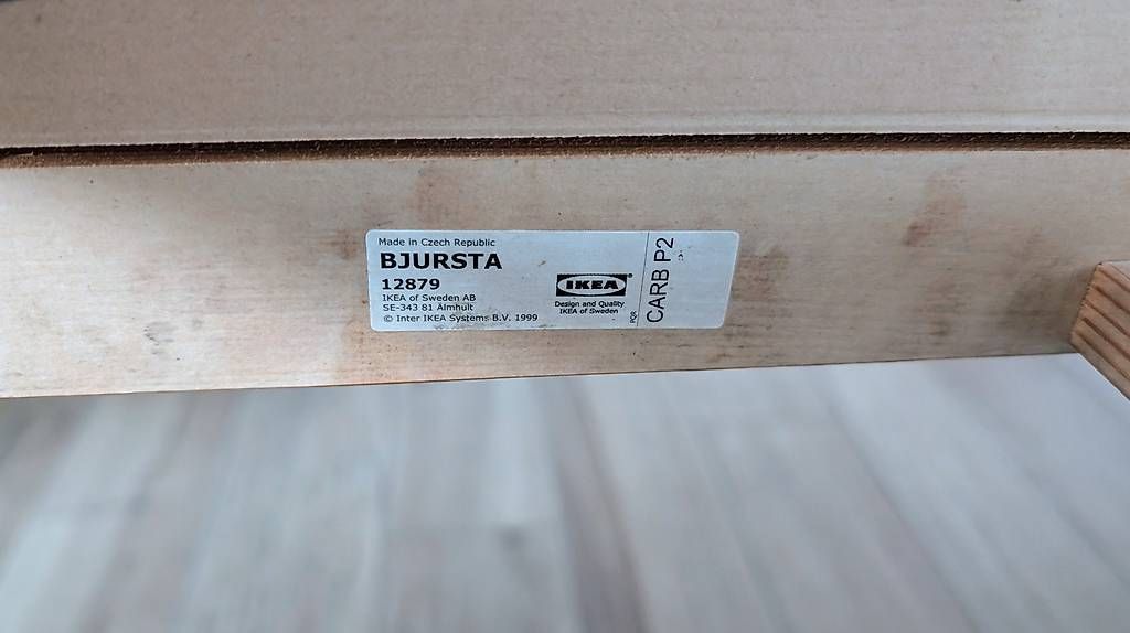 Tables: Table/Esstisch IKEA Bjursta - Gratuite/Gratis – D'occasion à St. Ursen par b_anael 3
