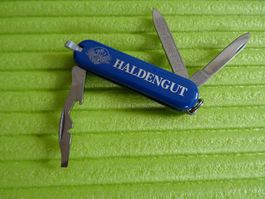 Taschenmesser Victorinox HALDENGUT blau guter Zustand