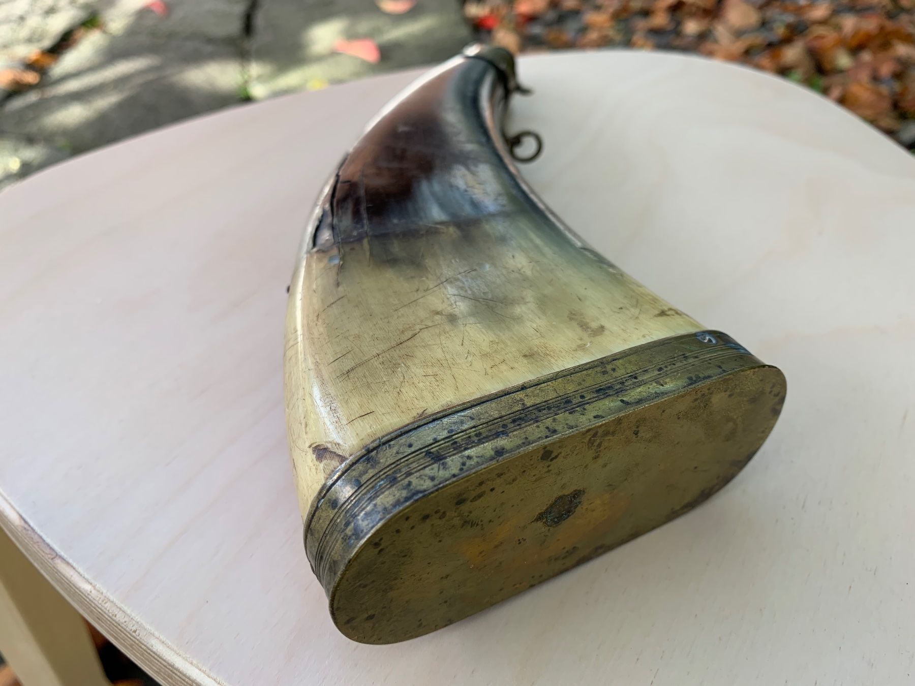 Il mondo degli animali: antikes Pulverhorn – Usato da Feldbach venduto da Olive1 3