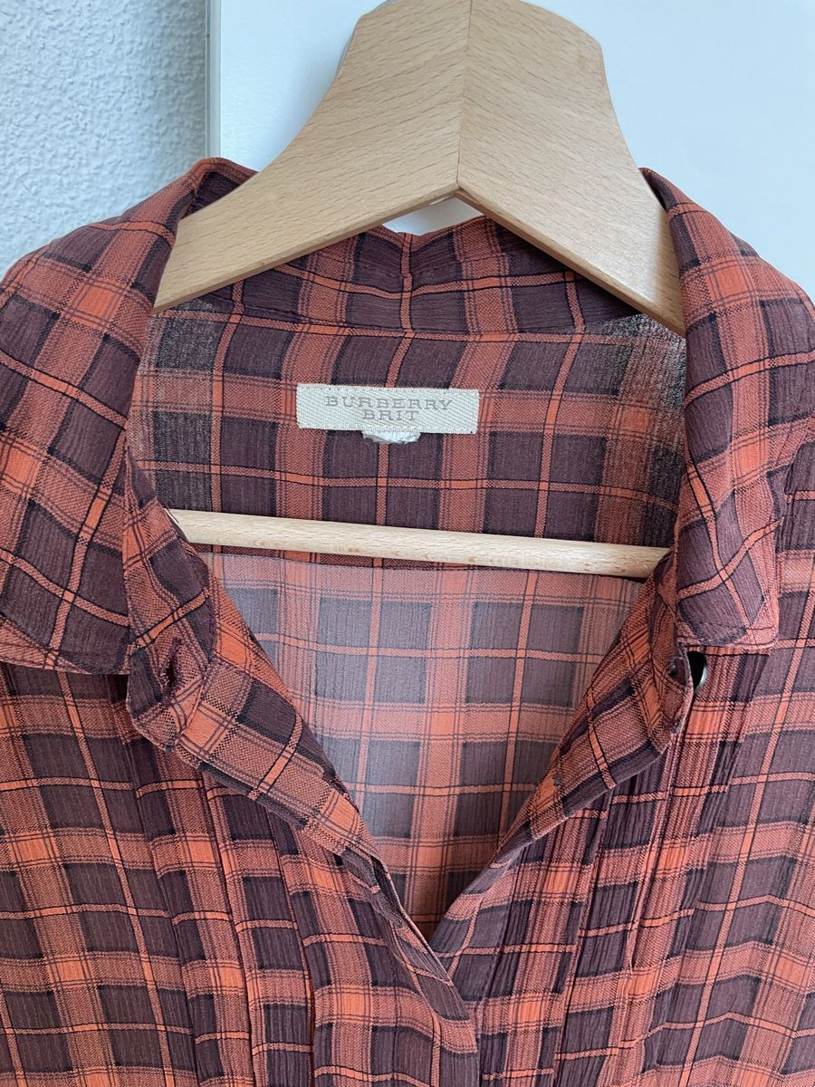 Burberry Camicette: Burberry Brit medium size Shirt Karo pattern – Usato da Zug venduto da dmjtita 3