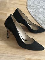 Navyboot Pumps Echtleder – elegant schwarz, Gr. 39