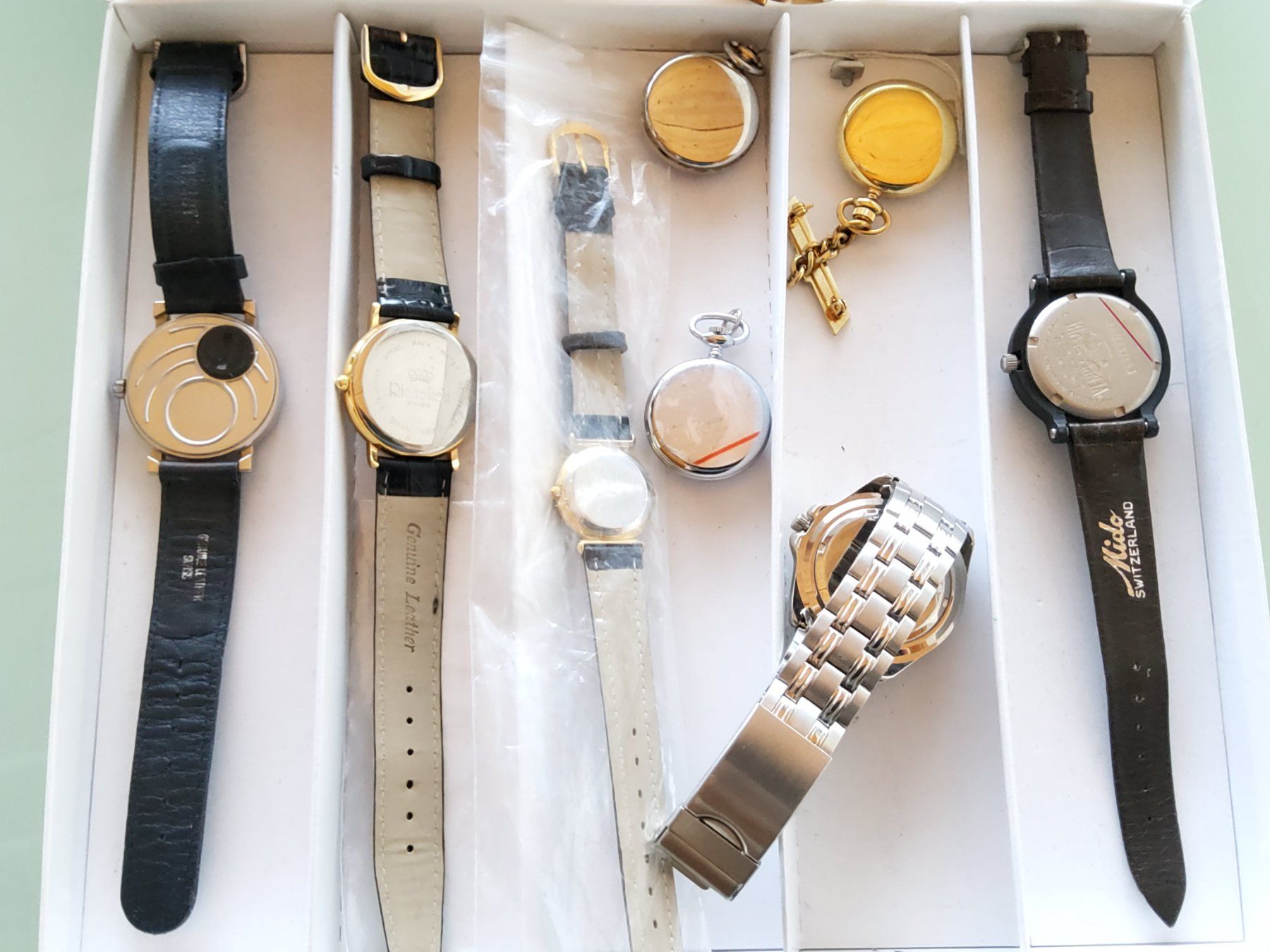 Uhren: Lot de montres  – Defekt aus Malleray von Broc-Mo 5