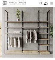 Wandregal professionell von Mandai Design aus Metal und Holz