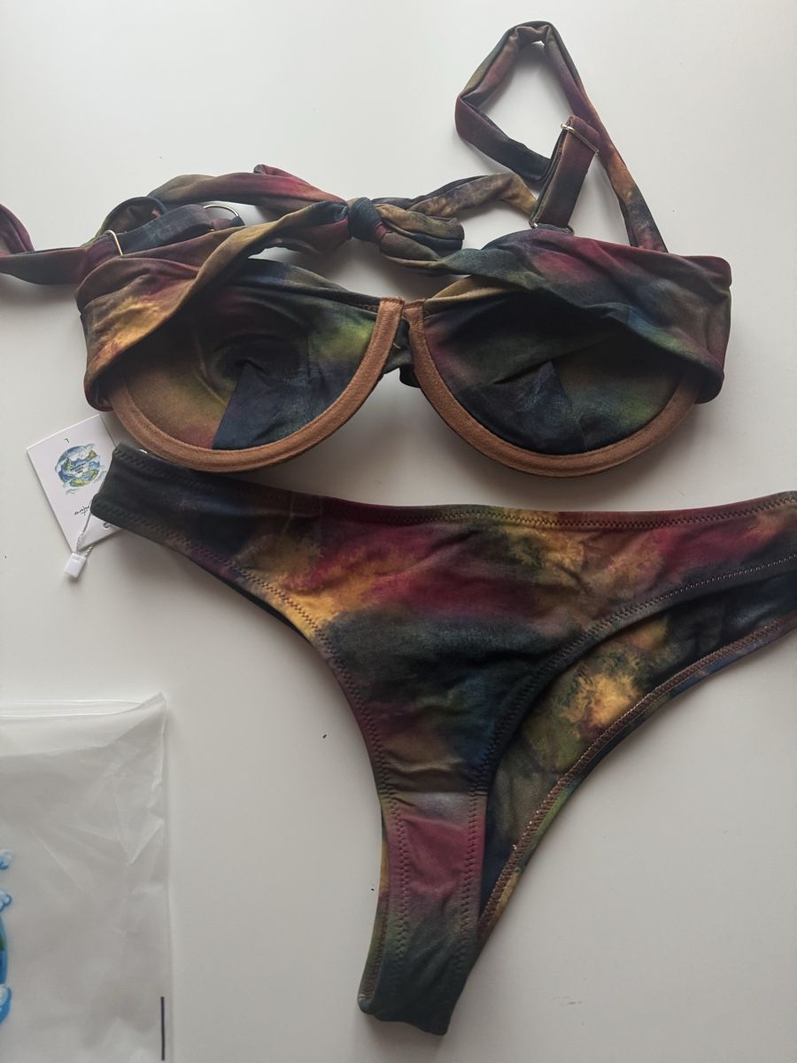 Costumi da bagno & Bikini: Alpha Coutures SEARENA Bikini Set Bralette & Bottom Gr. L – Nuovo e nell'imballaggio originale da Wittenbach venduto da Apicel 1
