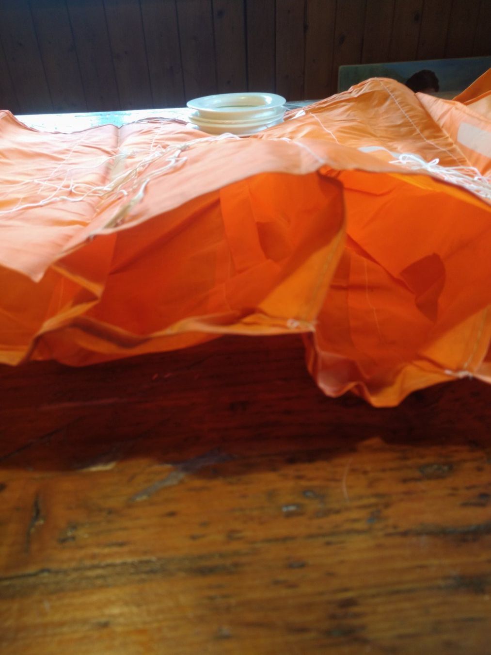 Spielzeuge: Drachen orange "float" mit Schnurrolle und ca. 115cm Längle – Neu (gemäss Beschreibung) aus Buckten von RolandsLiquidationen 3