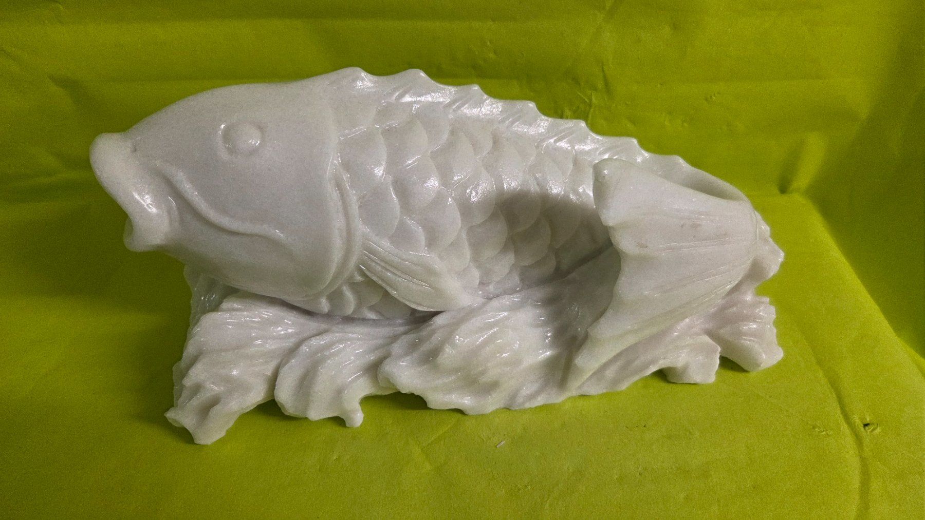 Sculture & Statue: KOI aus Marmor 30cm – Nuovo (secondo la descrizione) da Roggliswil venduto da Mabelco 7