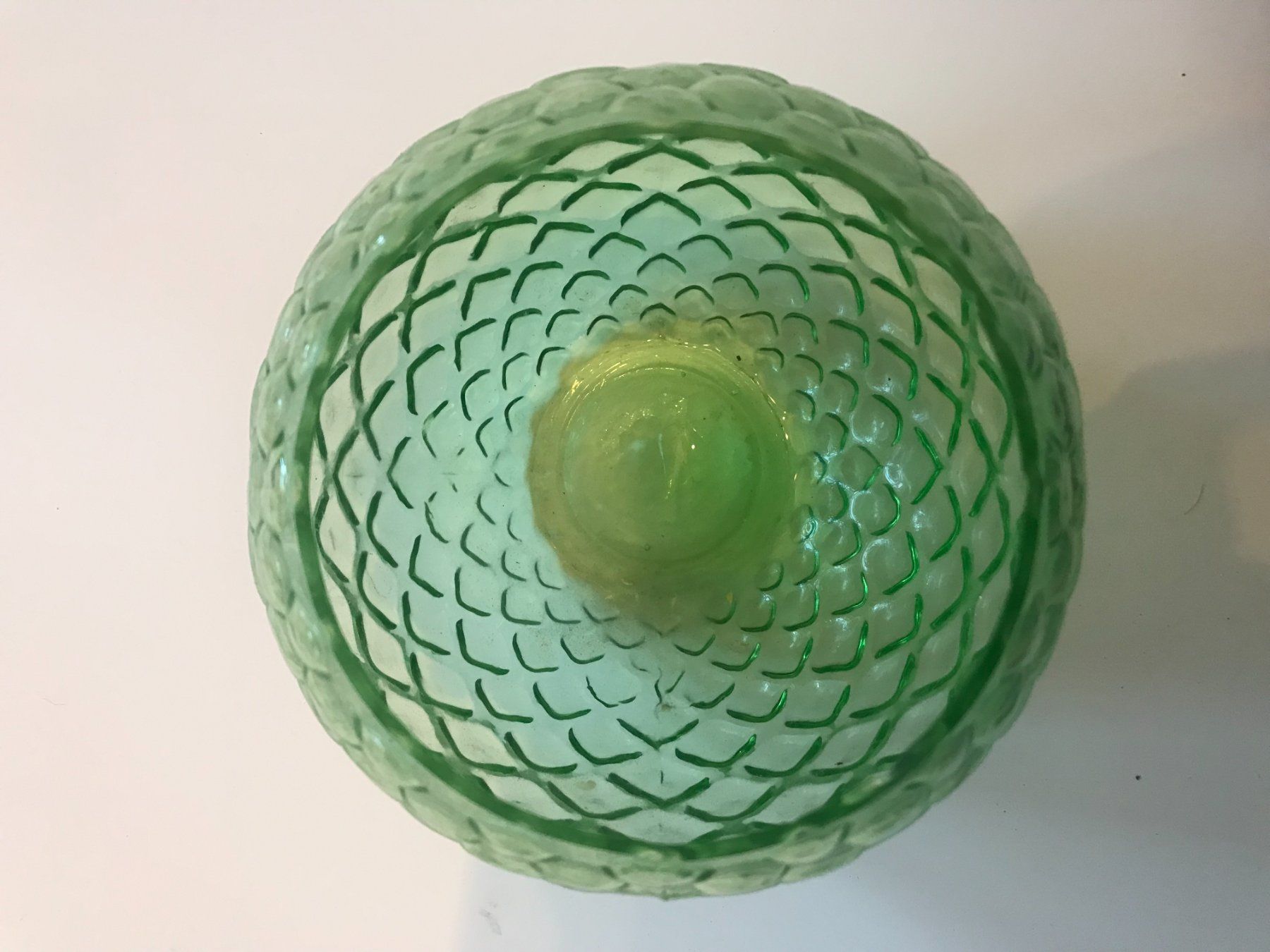 Ciotole: Grüne Glas Schale – Usato da Biberist venduto da longimanus3