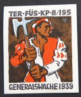 Soldatenmarken - Territorial Kp II/195 / Wi Ter 399 *, un.