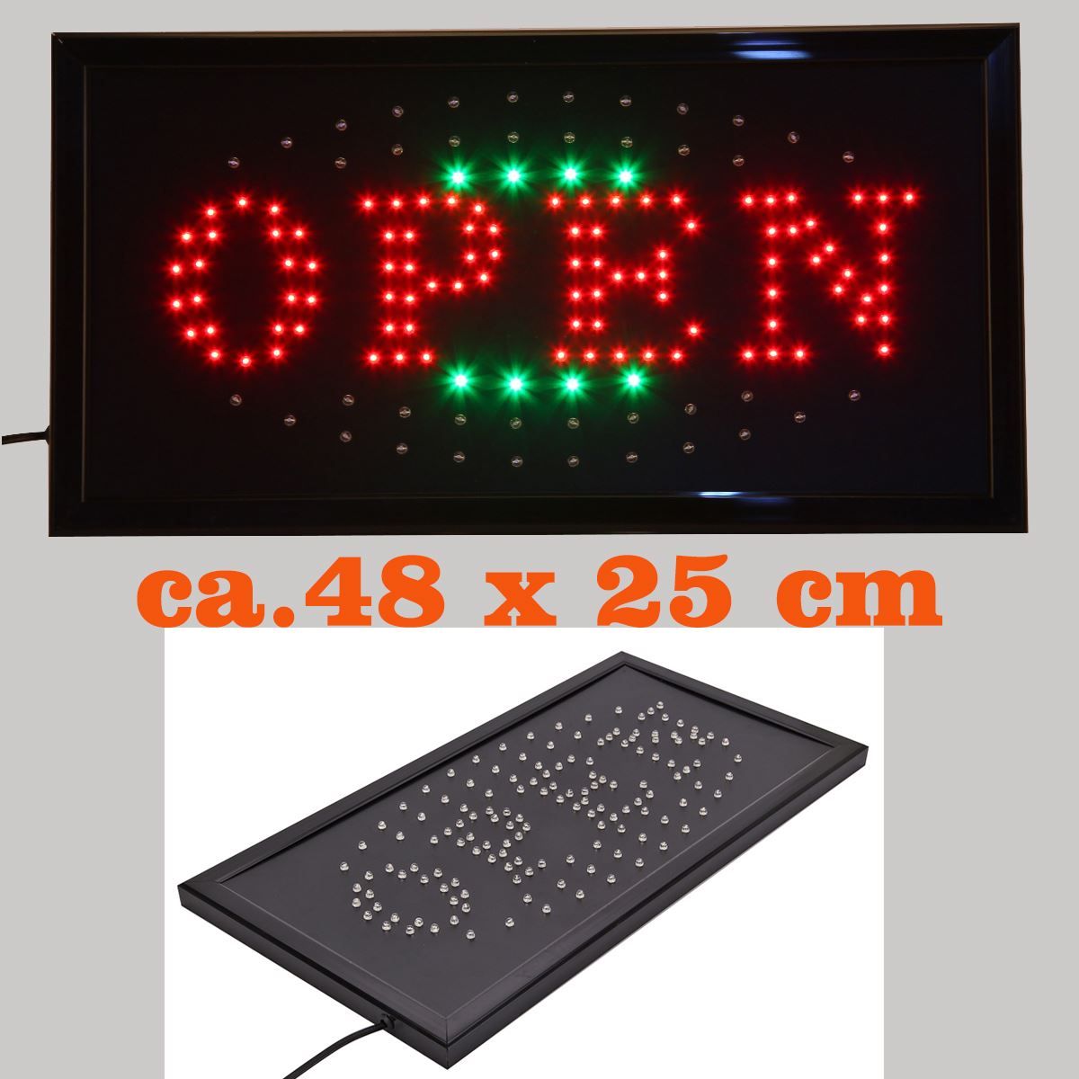 Lampade: LED Open Leuchtreklamen Raumdekor Lampe – Nuovo (secondo la descrizione) da Thun venduto da yesky