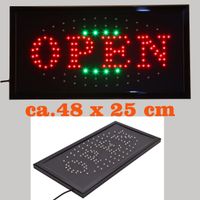 LED Open Leuchtreklamen Raumdekor Lampe