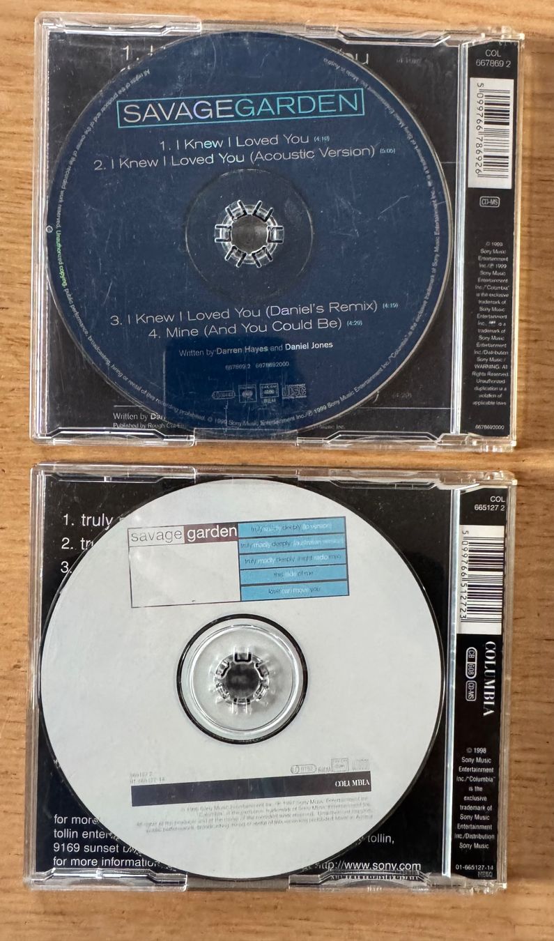 CD: Savage Garden – Usato da Lausanne venduto da davzic 1
