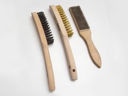 Stahldrahtbürste / Messingdrahtbürste, Neu/Neuwertig