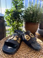 BOSS Kirk Slides Sandalen Gr. 43 – selten getragen