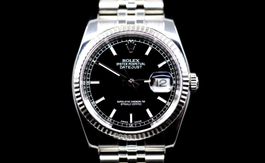 Rolex, Datejust 36, schwarz (116234)