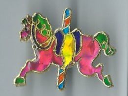 Placchette & Badge: Karussellpferd, Pin – Usato da Zürich venduto da t24_de
