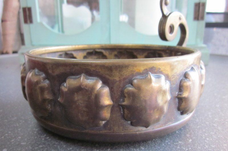 Pentole: Alter Zigarrenschneider mit Schale, Bronzefarben – Usato da Bischofszell venduto da raika 4