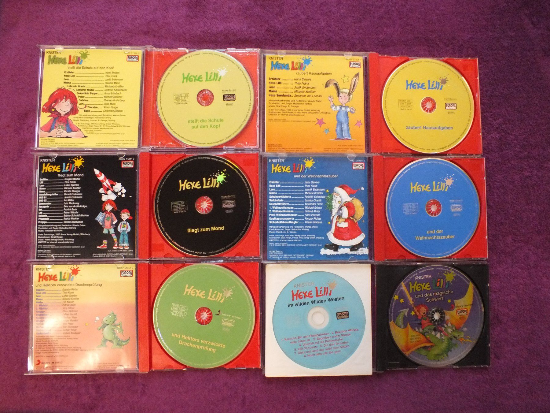 CD: 7 - Hexe Lilli - Hörspiel CD´s – Usato da Müllheim Dorf venduto da Seeeule01 7