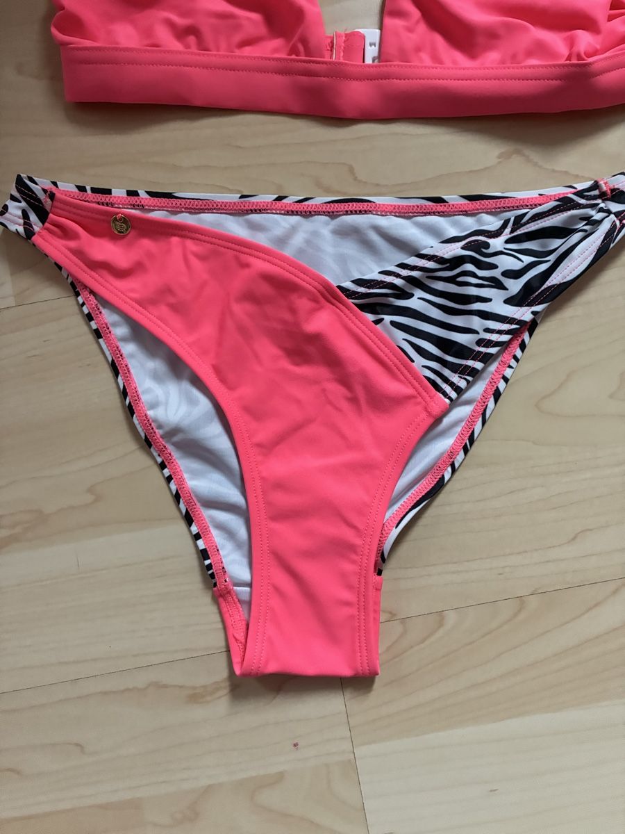 Costumi da bagno & Bikini: Sommerlicher Bikini, Pink/Zebra, Grösse S - Hingucker! – Nuovo e nell'imballaggio originale da Haag (Rheintal) venduto da 2026Top 1