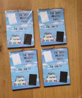 4x Dauerkalender, Bastelkalender, mit Spiralbindung, DIN A4