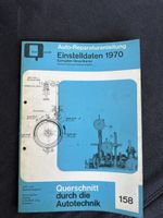 Anleitung Auto-Reparatur 1970, Einstelldaten, Oldtimer (59)