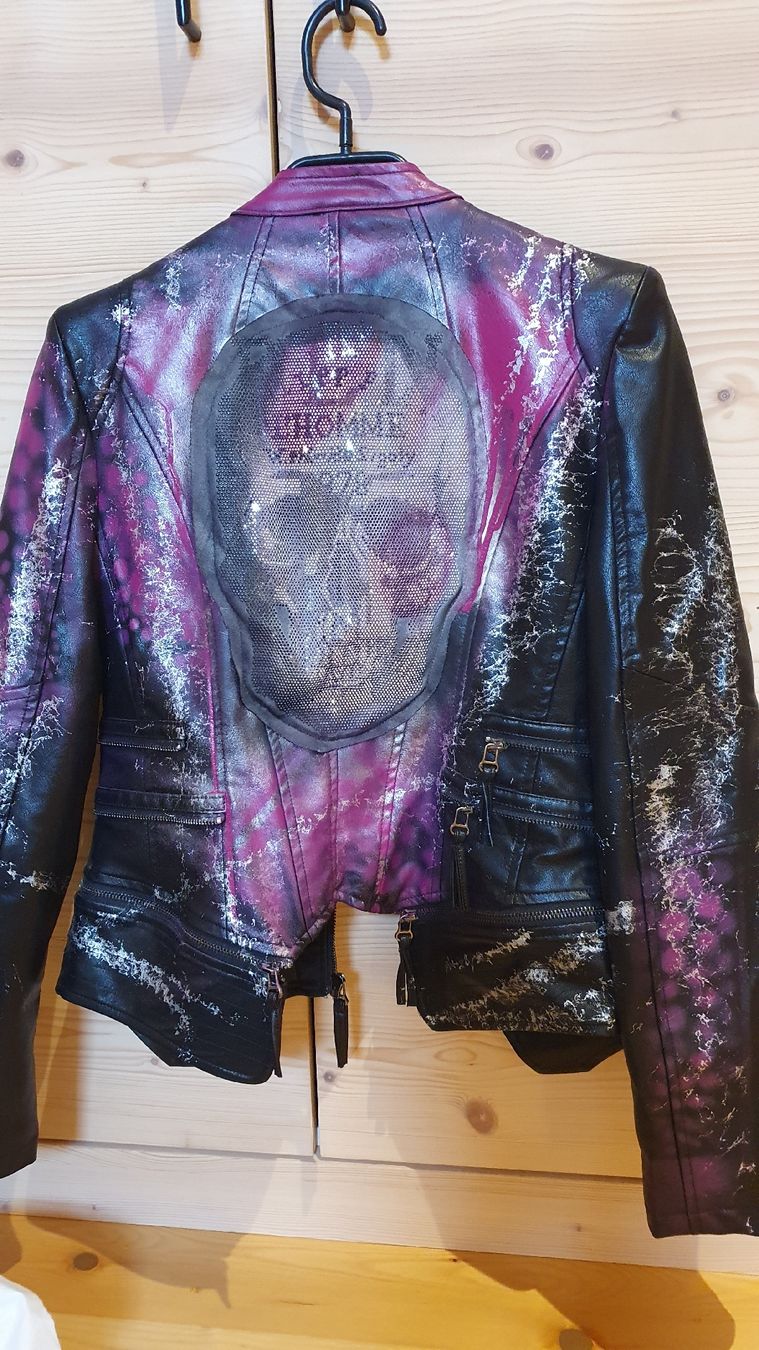 Giacche: Lederjacke Cloudz C7 Kunstlederjacke mit Totenkopf – Nuovo (secondo la descrizione) da Schaanwald venduto da Gismo034 4