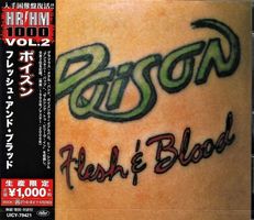 POISON Flesh  Blood CD JAPAN