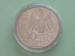 Gedenkmünze "10 EURO 2012 DEUTSCHLAND"