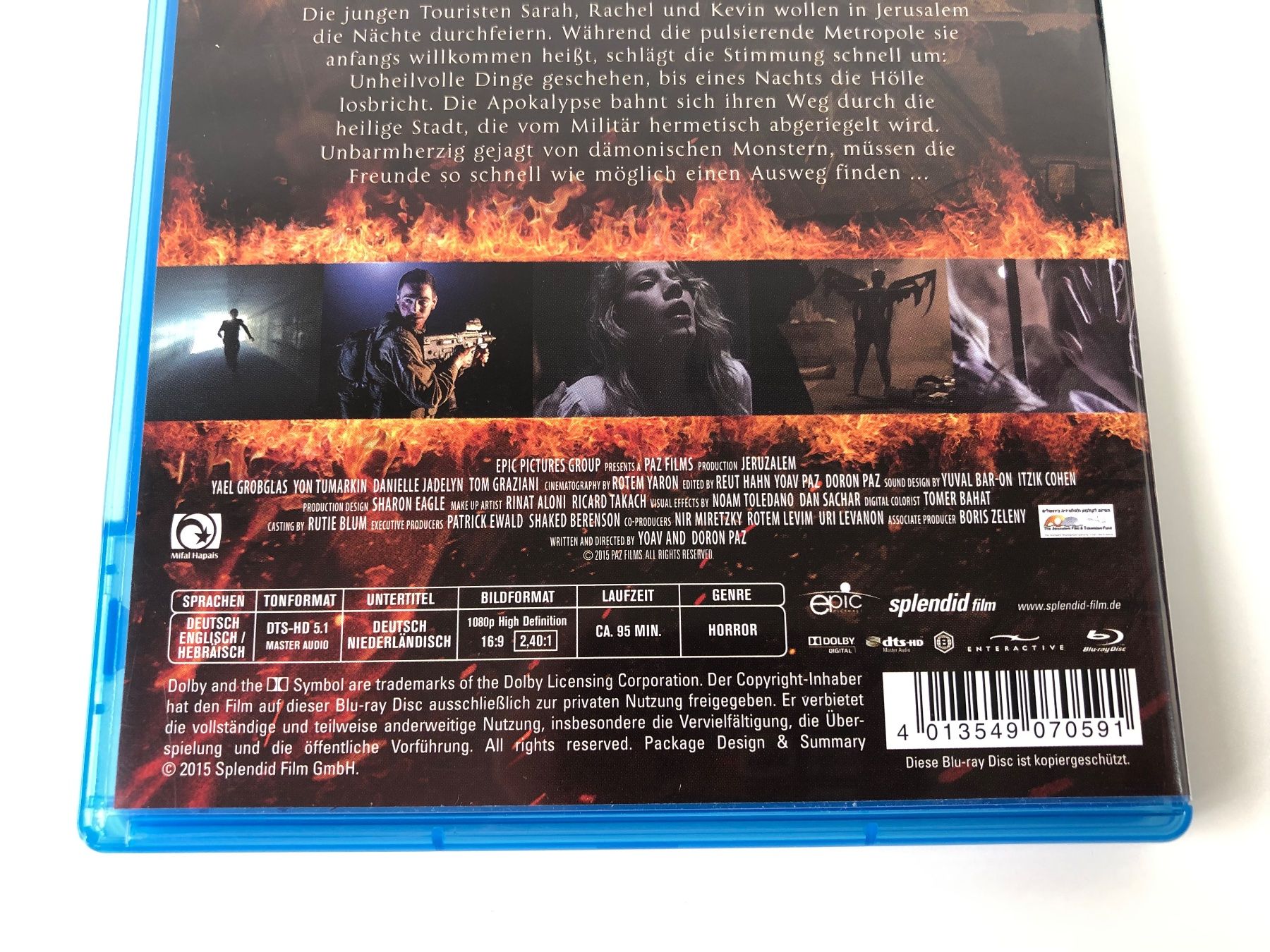Tous les DVDs: JeruZalem (2015) - Bluray – D'occasion à Bern par McFlurry_88 2