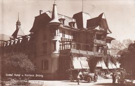 Grand Hotel u. Kurhaus Brünig  1924  ( Oldtimer )