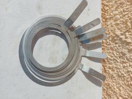 Schablonen für Japonais-Böden Ring 6 Stck 16-26 cm