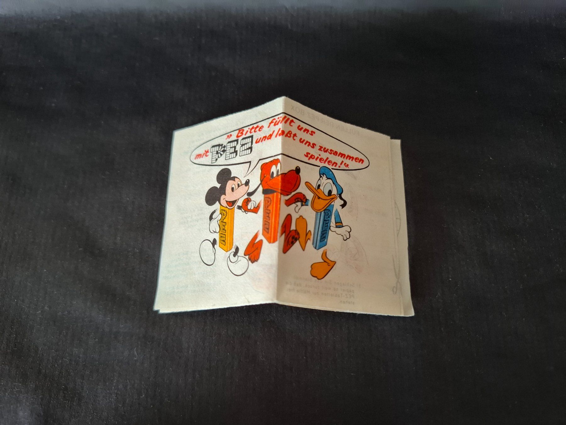 Disney Giocattoli: Pez Disney Aeschbach Eichenberger Werbeflyer Broschüre – Usato da Genève venduto da justnotsocommon 9