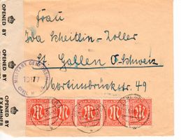 Zensurbrief deutsches Reich