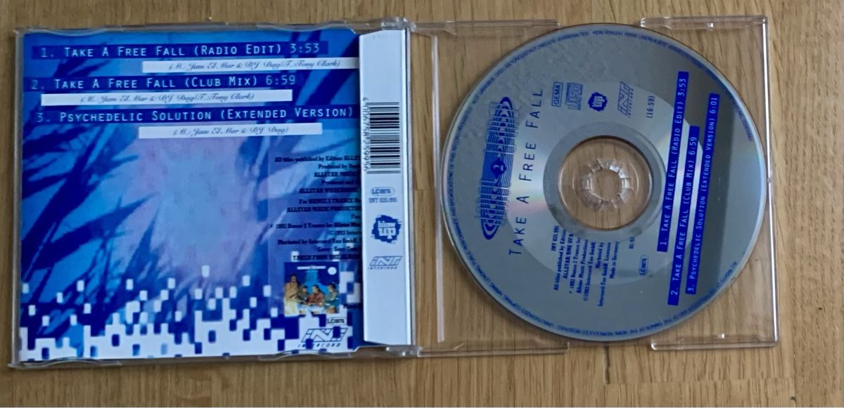 CDs: Tance 2 Trance take a free fall Maxi – Gebraucht aus Zürich von Fieber 1