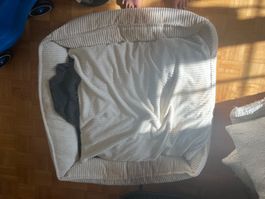 ergonomisches  hundebett mit zusätzliche kissen
