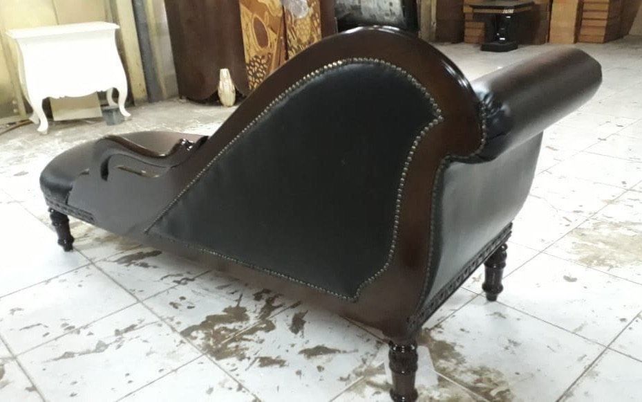 Divani: Sofa ECHT Leder Couch Ottomane Lounge Polstermöbel Sitzmöbel – Nuovo e nell'imballaggio originale da Daisendorf venduto da Wohn-Kult 1