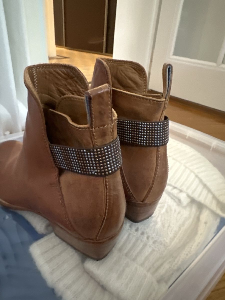 Moma Scarpe da donna: Bottines en cuir marron Mo. Ma, taille 37, parfaites! – Nuovo (secondo la descrizione) da Lausanne venduto da pascale.mojito1004 2